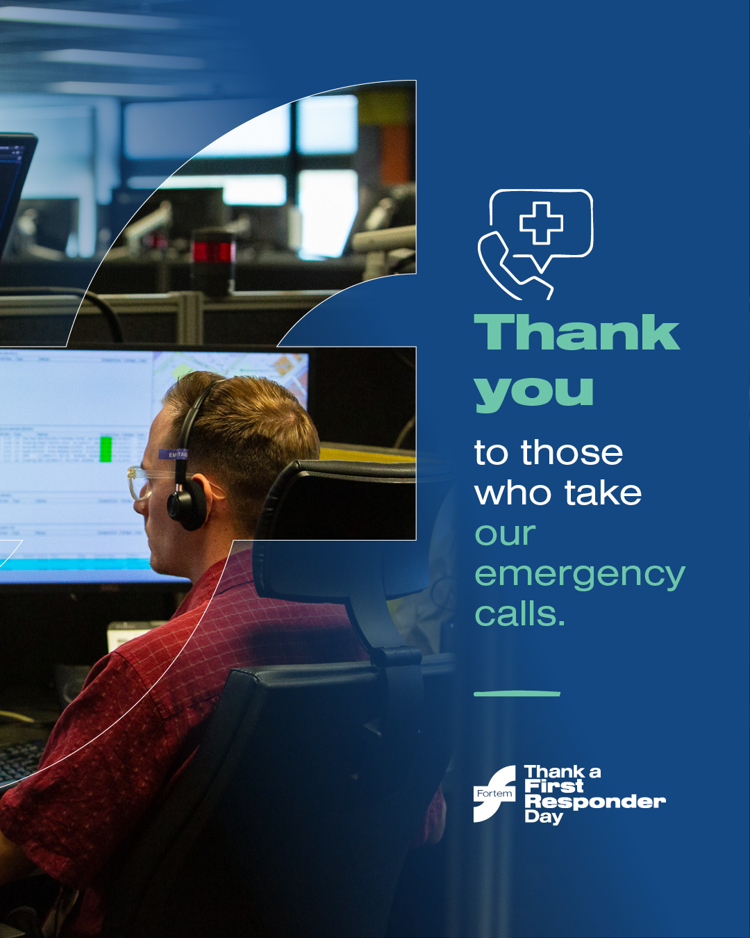 Day 10:  Thank you to those who take our emergency calls.